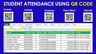 Tutorial on how to set your QR CODE Attendance for your Students Tagalog [upl. by Clementas]