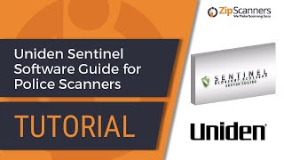 Uniden Sentinel Software Guide for Police Scanners [upl. by Ahsemrac179]