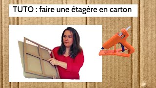 Tuto  Comment faire un meuble en carton ✂📏 [upl. by Reivazx]