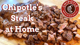 Chipotles Steak Recipe at Home  Cooked by a Former Chipotle Employee shorts [upl. by Husch]