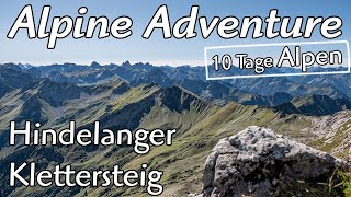 Hindelanger Klettersteig  Allgäuer Alpen Alpine Adventure [upl. by Nivrem533]