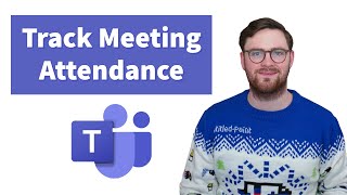 How to Track Attendance in Microsoft Teams Meetings [upl. by Maillij]