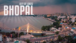 Bhopal  The City Of Lakes  Cinematic Drone Shots  4K [upl. by Faubert]