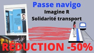 Réduction PASS NAVIGO 50  ETUDIANT ET SANS PAPIERS تخفيض [upl. by Cantone]