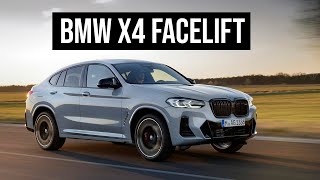 BMW X4 Facelift Review [upl. by Ecirb548]