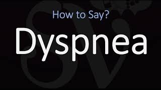 How to Pronounce Dyspnea CORRECTLY Meaning amp Pronunciation [upl. by Asilej]