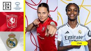 FC Twente vs Real Madrid  UEFA Women’s Champions League 202425 Matchday 4 Full Match [upl. by Chapen]