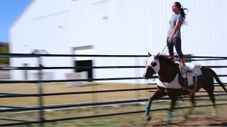 Haley Ganzel A Trick Riding Legacy [upl. by Shute120]