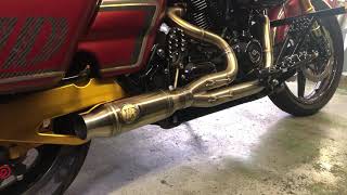 HPi Performance Exhaust M8 bagger 21 [upl. by Endora828]