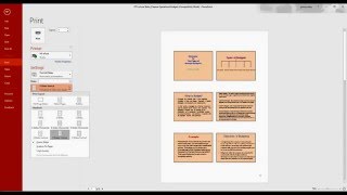 How to print multiple PowerPoint Slides in one page [upl. by Fitzhugh651]