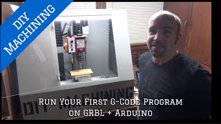 How to Run Your First G Code Program on GRBL  Arduino [upl. by Jehovah]