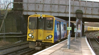 Half an Hour at 216  Birkenhead North Station 1022017  Class 507 508 terminus [upl. by Ik]