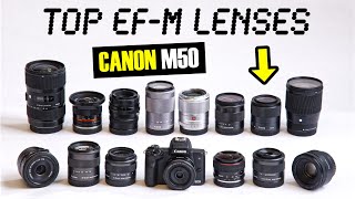 My 16 Best EFM Lenses for the Canon M50 and Canon M6 Mark II [upl. by Enytnoel]