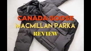 Review of Canada Goose MacMillan Parka [upl. by Anev]