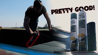 RustOleum Truck Bed Liner TURBO Can Review [upl. by Mailliw]