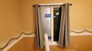 Portable AC with casement  crank windows [upl. by Demeter]