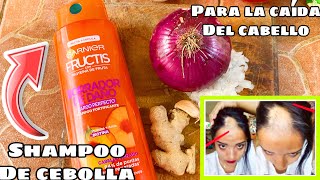 Shampoo de Cebolla y Jengibre para la Caída del Cabello [upl. by Siari]