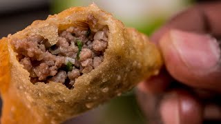 How to Make meat Samosas [upl. by Helfand956]