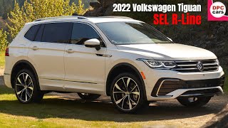 New 2022 Volkswagen Tiguan SEL R Line in Oryx White [upl. by Dietrich365]