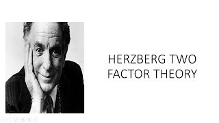 Motivation Herzberg Two Factor Theory [upl. by Georgianne59]