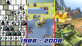 Evolution of Advance Wars Games 19882008 Complete Edition [upl. by Ahsok]