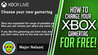 How To Change Your Xbox Gamertag FOR FREE  New Xbox Gamertag Update 2020 [upl. by Can502]