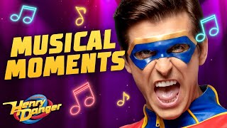 Captain Mans Most MUSICAL Moments 🎵  Henry Danger [upl. by Nema]