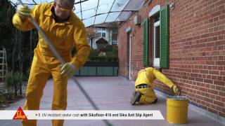 Sika  Premium Balcony System Sikafloor 405 english [upl. by O'Meara]