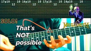 TORNADO OF SOULS  Megadeth  Complete Guitar Lesson TABS [upl. by Anauqed]