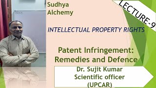 Patent Infringement Remedies and Defence [upl. by Hteazile]