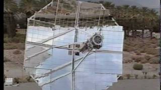 World Record Setting Solar Parabolic Dish Stirling System 1984 [upl. by Particia]