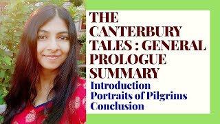 The Canterbury Tales General Prologue Summary [upl. by Nelyahs]