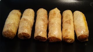 Baked Spring Rolls [upl. by Ainnos]