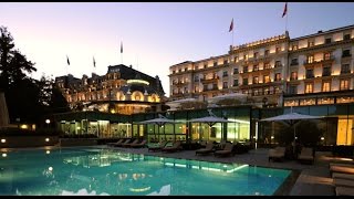 Beau Rivage Palace  Lausanne Switzerland [upl. by Nosidam254]