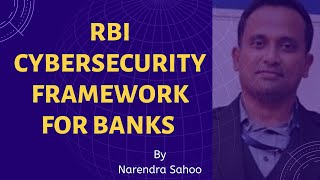 RBI Guidelines  Cybersecurity Framework for banks [upl. by Agni]