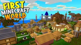 My Very First Minecraft World  World Tour [upl. by Zirtaeb]