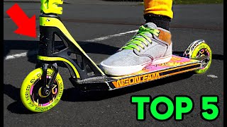 TOP 5 EASIEST SCOOTER TRICKS TO LEARN [upl. by Liscomb]