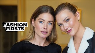 Fashion First Times with Doutzen Kroes  Karlie Kloss [upl. by Relluf522]