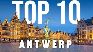 10 BEST Things To Do In Antwerp  Antwerp Travel Guide [upl. by Hpeosj]