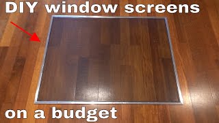 How to build window screens  DIY flyscreen [upl. by Pren]