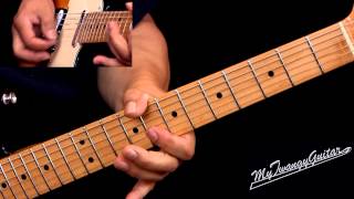 Keith Richards Style Guitar Lesson [upl. by Nuawtna]