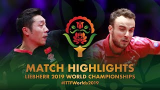 Simon Gauzy vs Xu Xin  2019 World Championships Highlights R32 [upl. by Madelon]