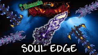 Soul Edge  POWERFUL Sword for Fighting The Devourer of Gods  Terraria Calamity Mod Melee Setup [upl. by Agretha]