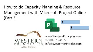 How To  Capacity Planning and Resource Management in Microsoft Project Online with Power BI [upl. by Igic713]