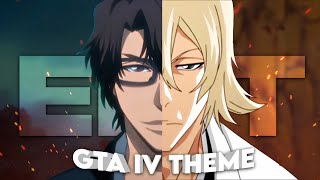 Aizen x Urahara  GTA IV Theme Edit [upl. by Egarton373]