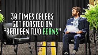 Bradley throws fern at Zachs face  Between Two Ferns with Zach Galifianakis [upl. by Inoliel427]