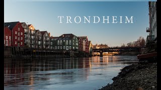 TRONDHEIM  4K Aerial video [upl. by Ahtanoj]