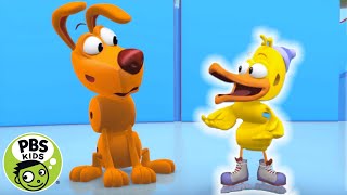 WORDWORLD  Ducks Skating Mayhem  PBS KIDS [upl. by Nolana]