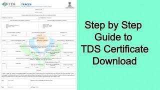 How to download TDS Certificate [upl. by Aikemehs]